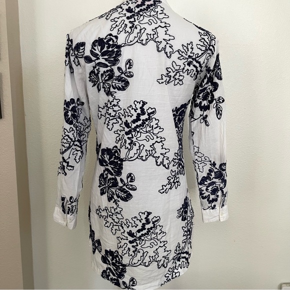 Forcynthia Beachwear Embroidered Tunic Size Small - Picture 5 of 9